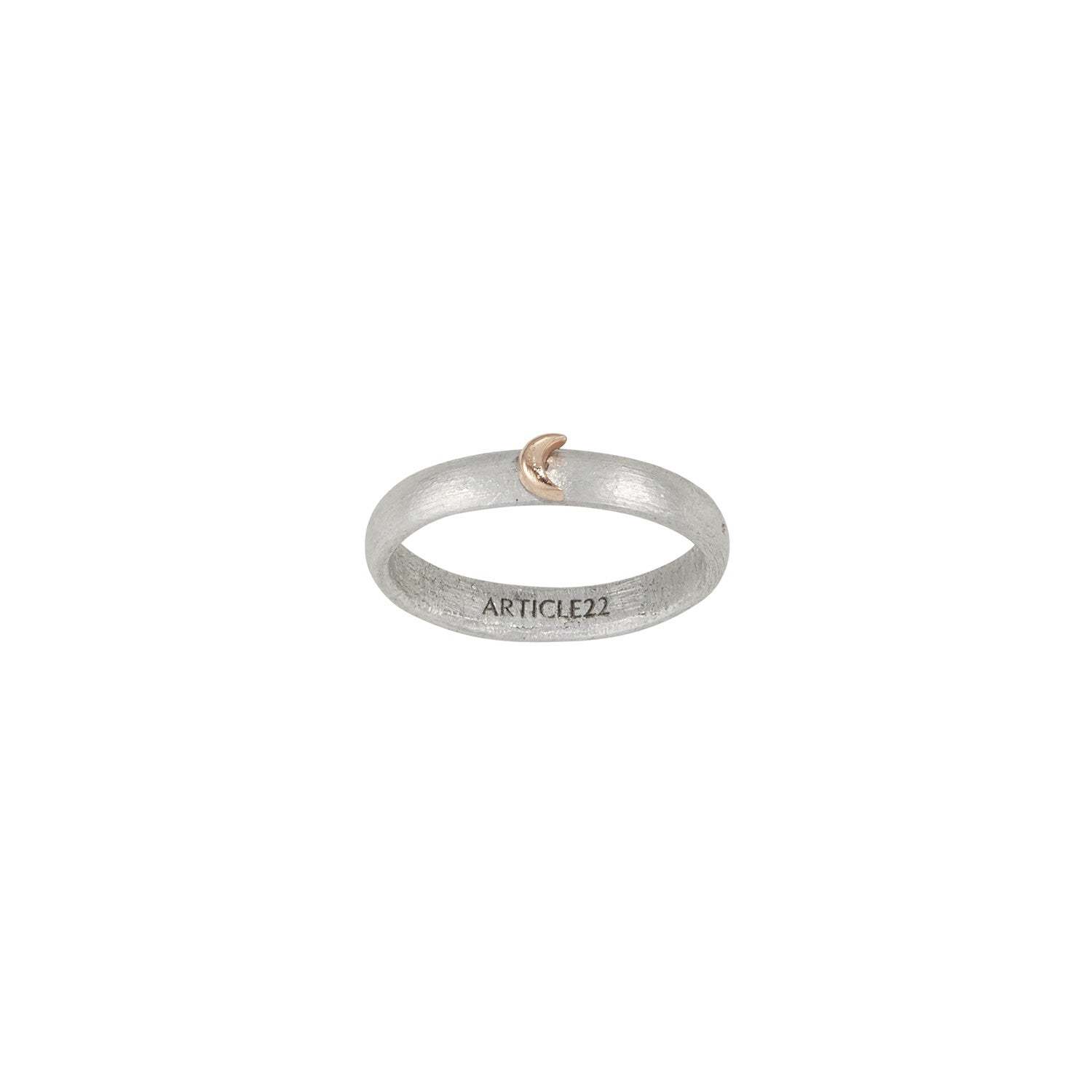 COSMOS MOON STAR EYE RING 14K GOLD - LAST CHANCE
